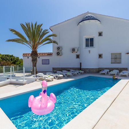 Fidalsa Grand Mediterranean Beachfront Villa Playa Flamenca Eksteriør billede