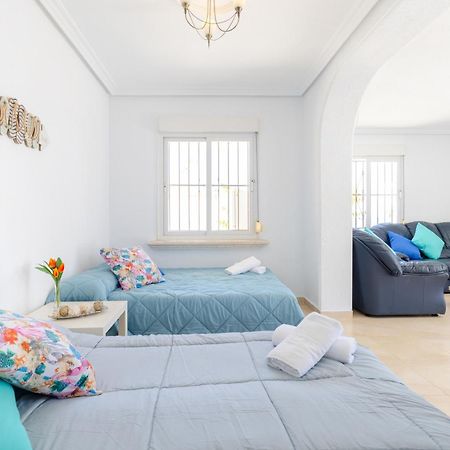 Fidalsa Grand Mediterranean Beachfront Villa Playa Flamenca Eksteriør billede