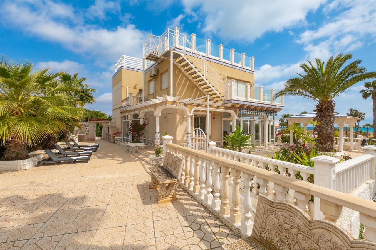 Fidalsa Grand Mediterranean Beachfront Villa Playa Flamenca Eksteriør billede
