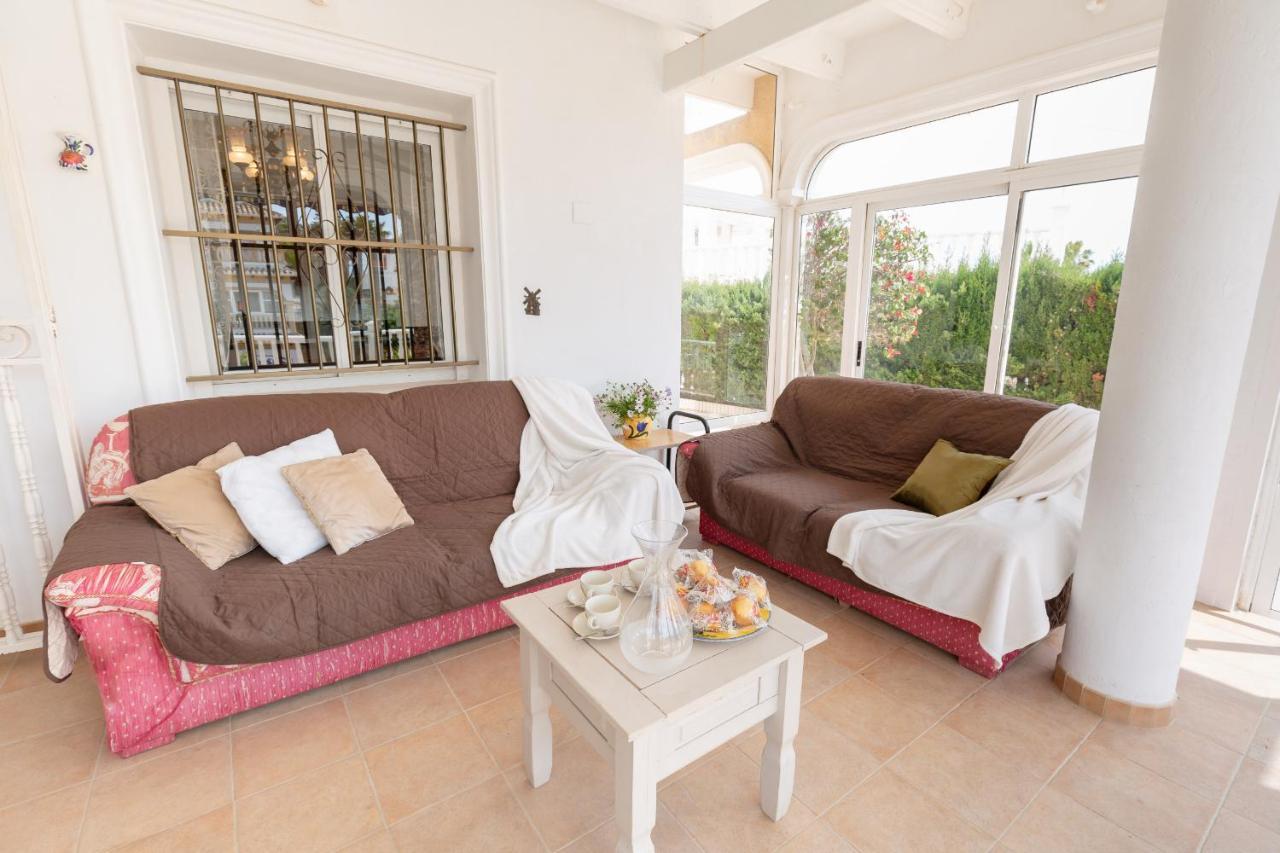 Fidalsa Grand Mediterranean Beachfront Villa Playa Flamenca Eksteriør billede