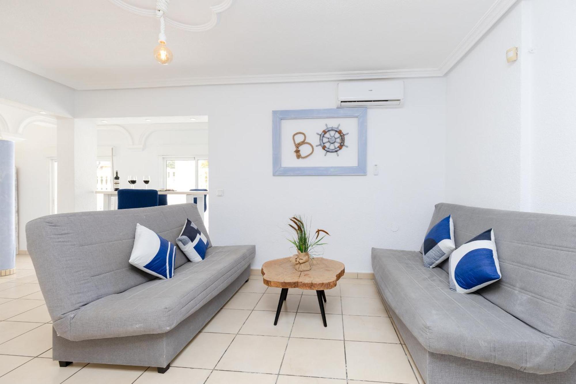 Fidalsa Grand Mediterranean Beachfront Villa Playa Flamenca Eksteriør billede