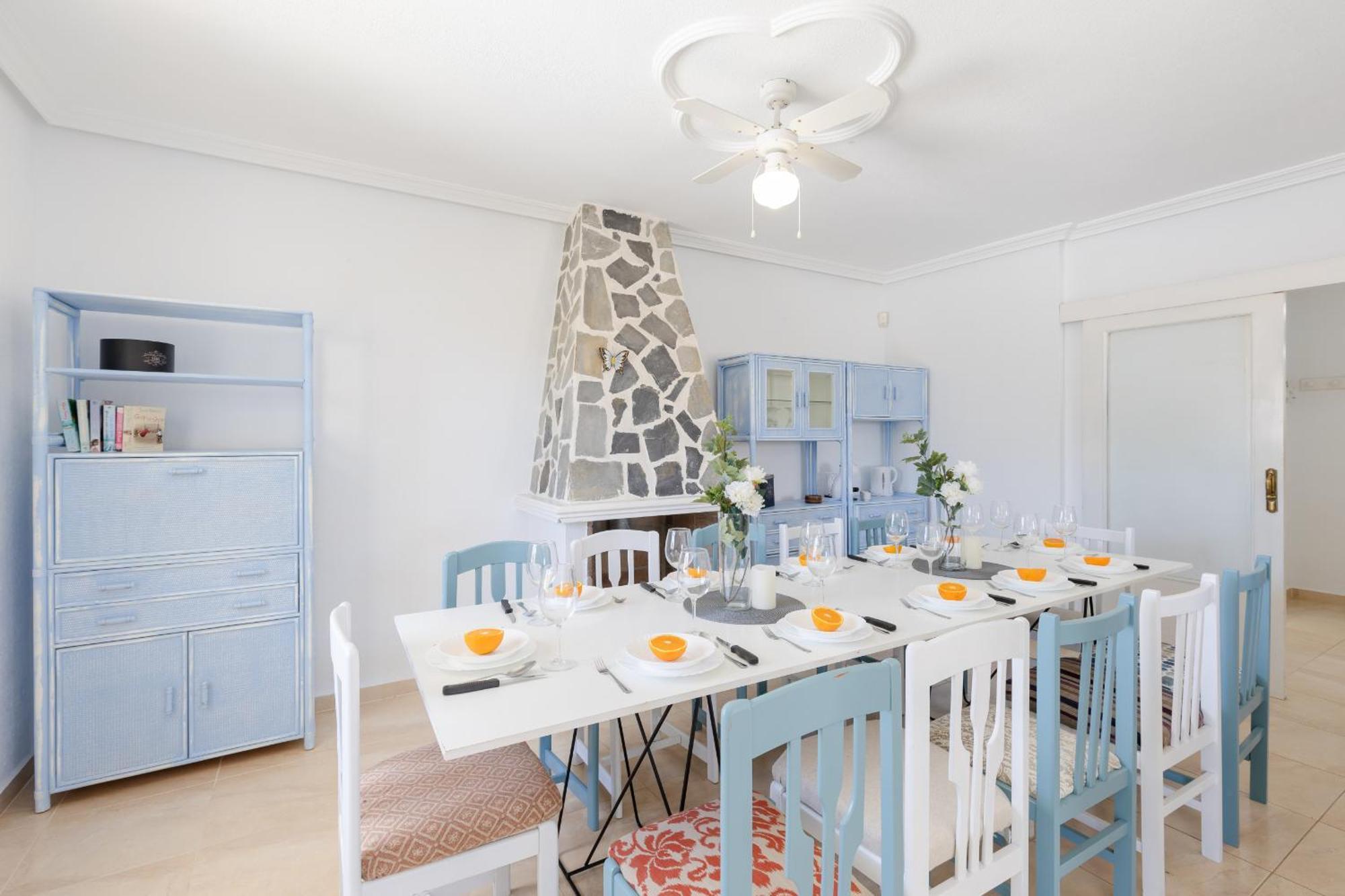 Fidalsa Grand Mediterranean Beachfront Villa Playa Flamenca Eksteriør billede